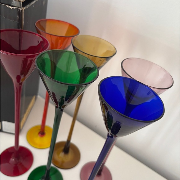 Bombay Vintage La Grande Cordial Set of 6 Glasses - Picture 5 of 5